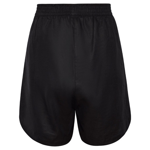 Vetchy 100% Linen Shorts – Black with Multicolored Accents 🖤🌈 - Picture 2 of 7